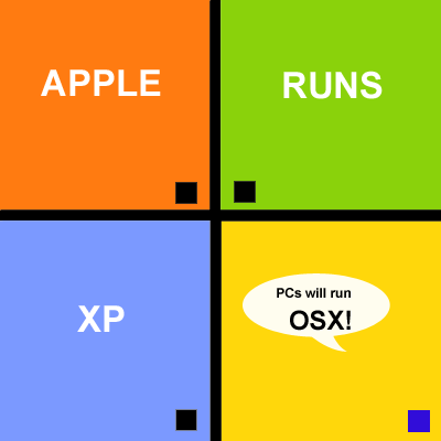 Apple Runs Windows XP