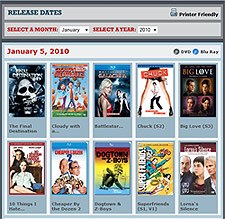 DVD Clinic find when dvds come out