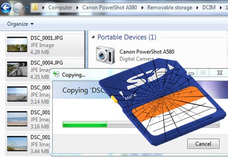 Getting data off a bad memory card Getting Pics off a bad memory card