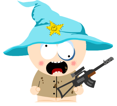 Gun Toting Wizard