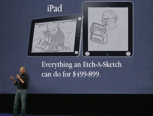 Jobs Admits the iPad sucks on stage Steve Jobs On Stage iPad