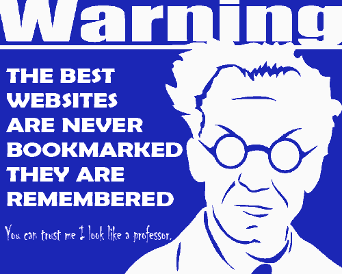 The Best Websites Are Never Bookmarked They Are Remembered How to tell if a website is the best