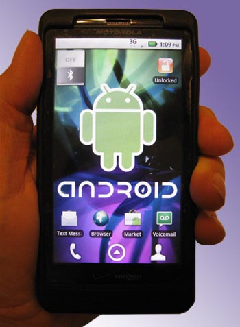 My Fist Smartphone a Droid X