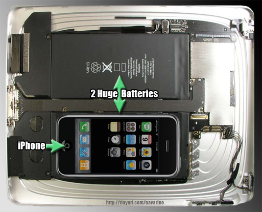 FCC iPad photos reveals iPad powered by hidden iPhone inside! FCC iPad photos reveals iPhone inside powering the iPad