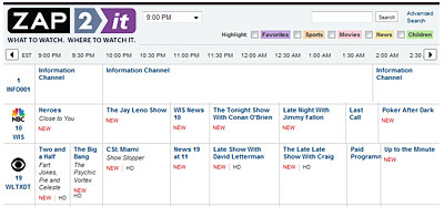 Best Online TV Listings Online TV Guide